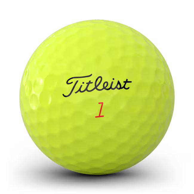 Balles de golf Titleist Trufeel Jaune