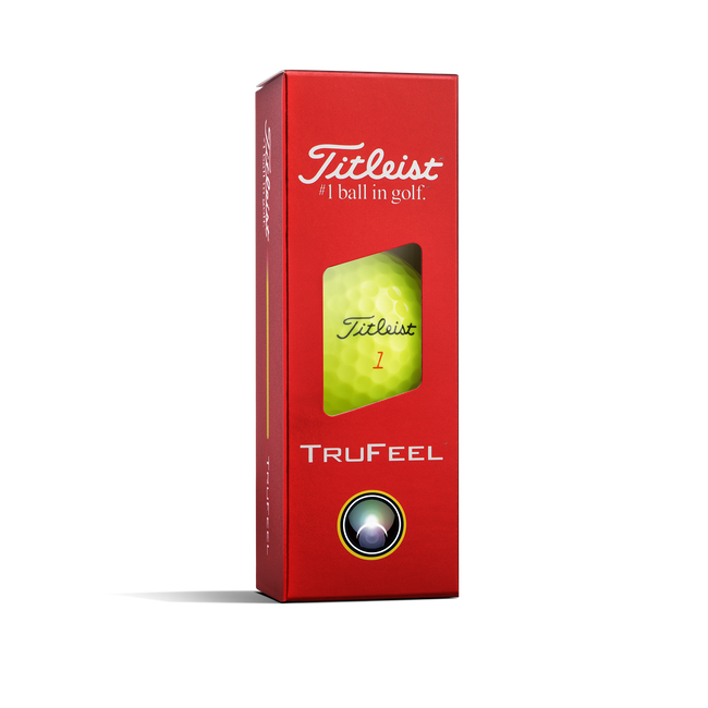 Balles de golf Titleist Trufeel Jaune