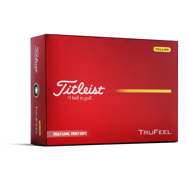 Balles de golf Titleist Trufeel Jaune
