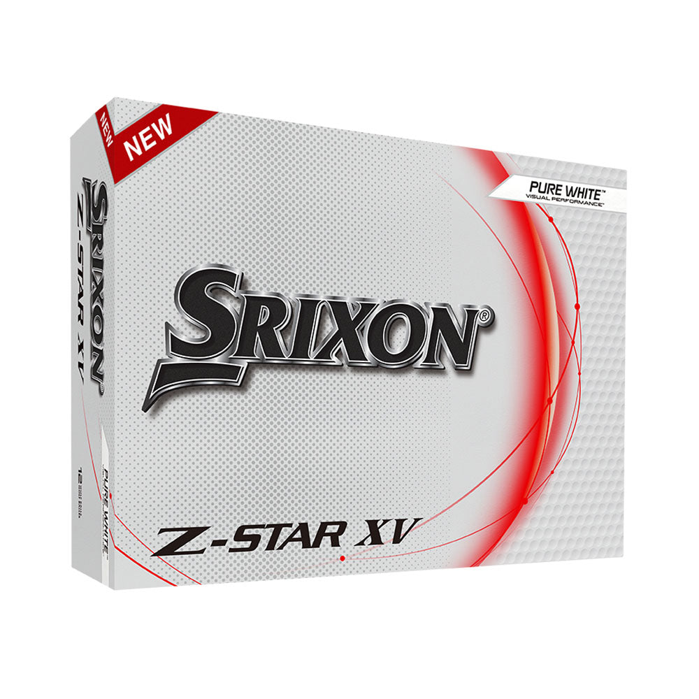 Balles Srixon - ZStar XV Pure White