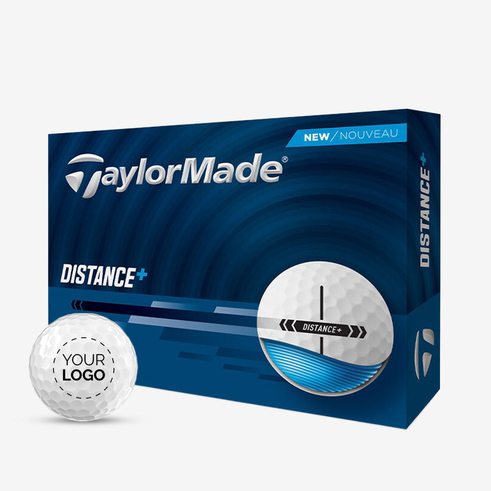 Balles Taylormade Distance+ personnalisées