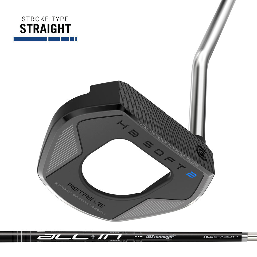 Putter Cleveland HB Soft 2 Black - Retreve