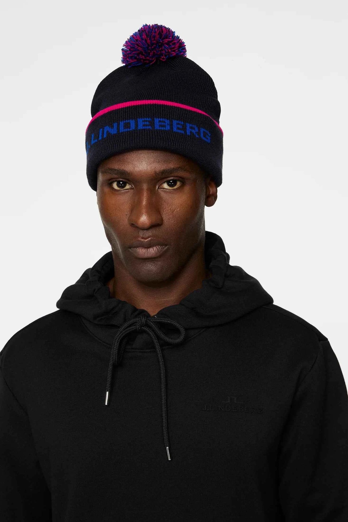 Bonnet J.Lindeberg Stripe