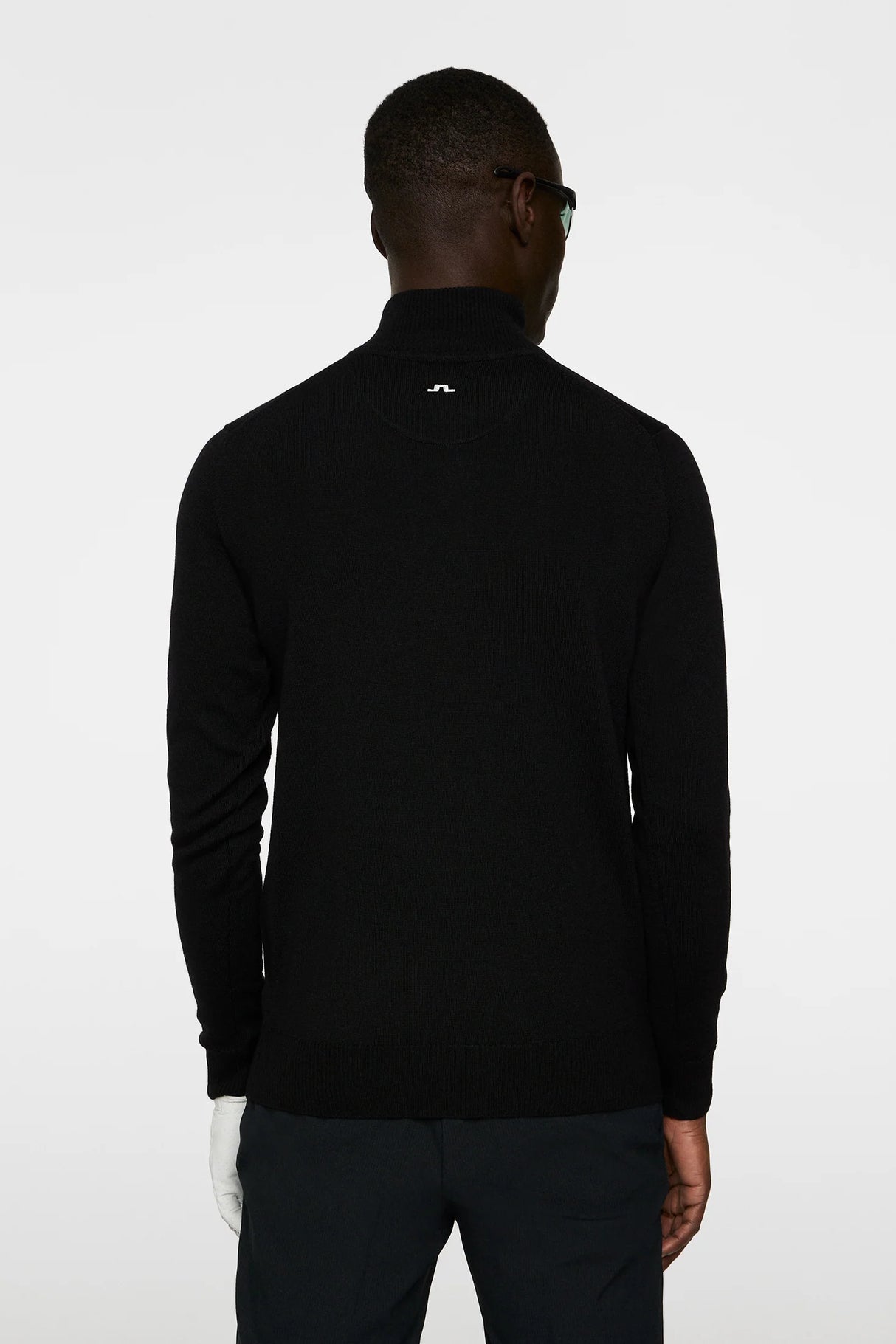 J.Lindeberg Kian Tour Merino-Pullover mit Reißverschluss