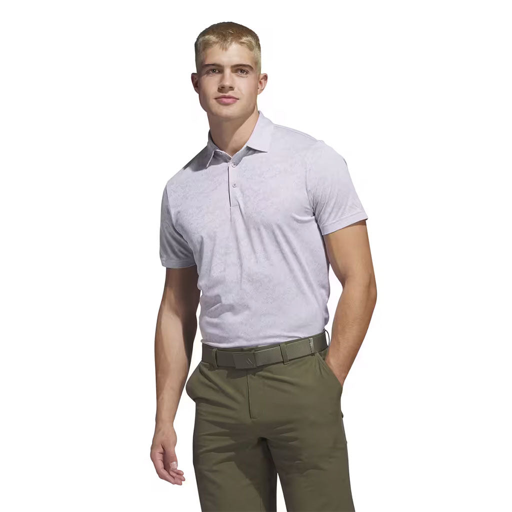 Adidas Jacquard-Poloshirt mit Struktur