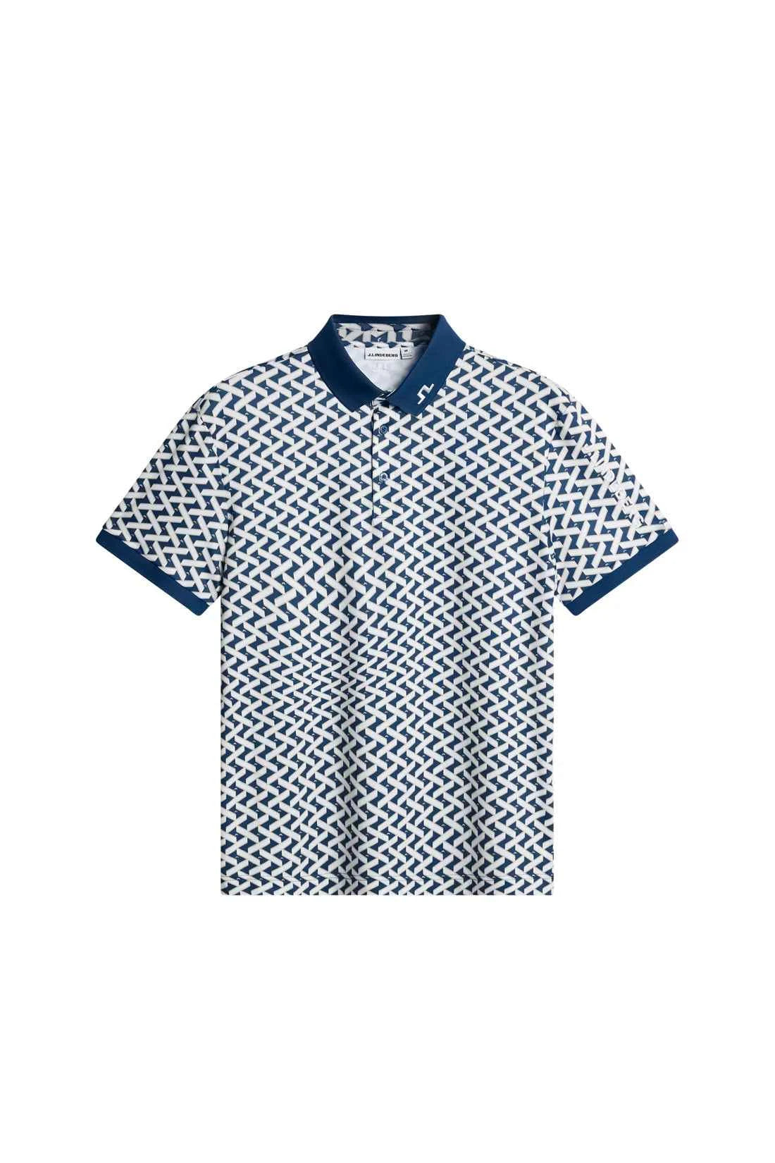 Polo Homme J.Lindeberg tour tech print Laddier