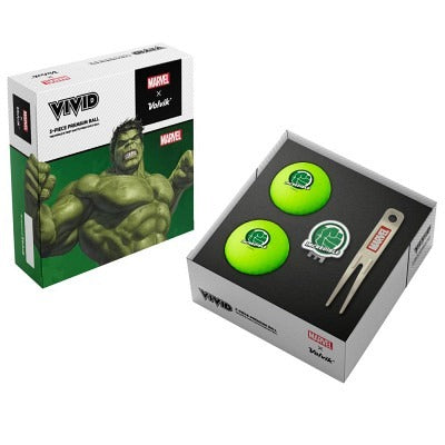 Balles Volvik Marvel + Divot + Hat Clips