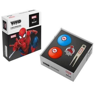 Balles Volvik Marvel + Divot + Hat Clips