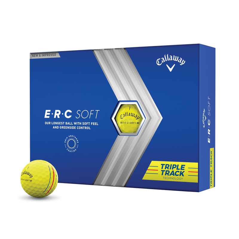 Callaway ERC Soft Balls, Triple Track