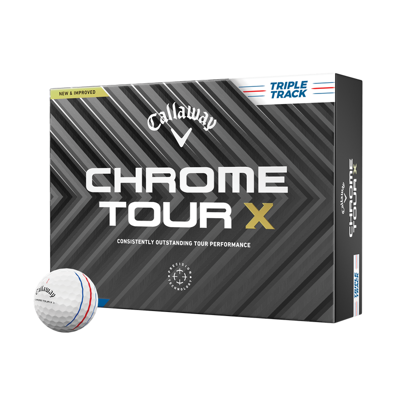 Balles Callaway Chrome Tour X Triple Track