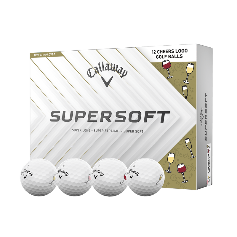 Balles Callaway Supersoft Cheers