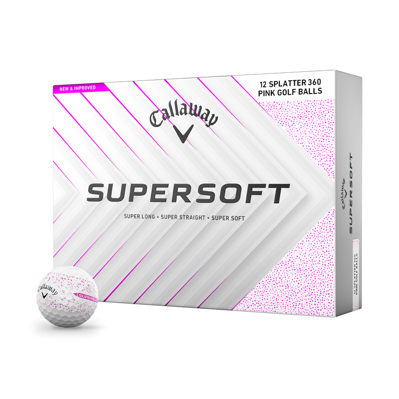 Callaway Supersoft White Balls