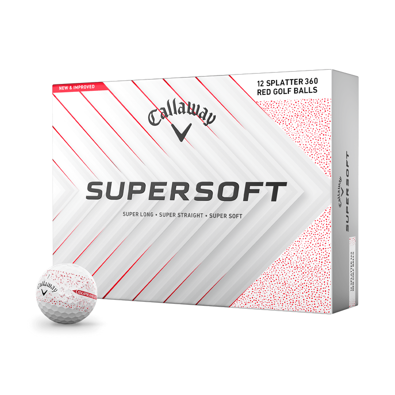 Callaway Supersoft White Balls