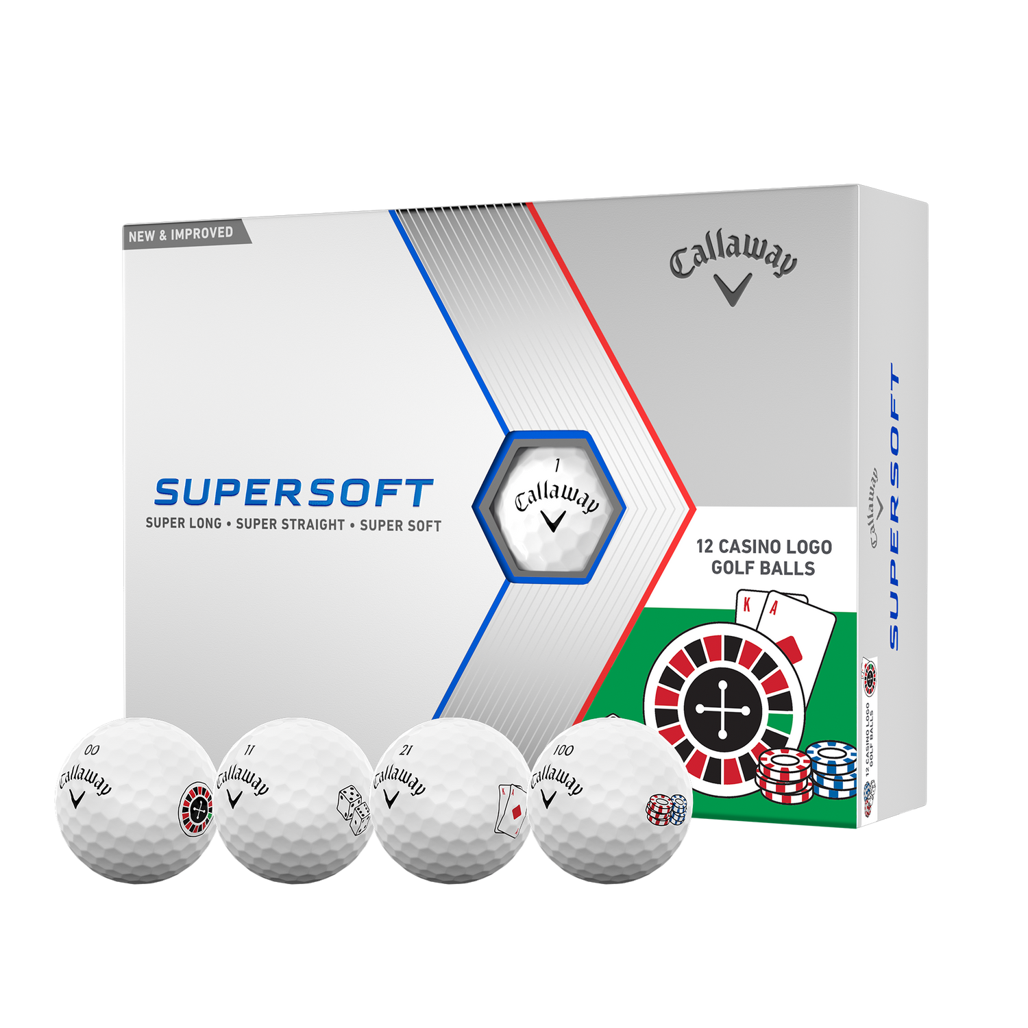 Callaway Supersoft Shamrock Balls
