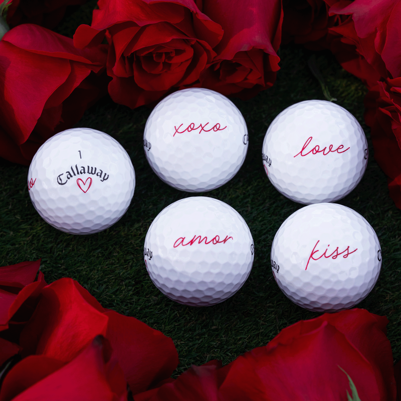Balles Callaway Supersoft Saint Valentine