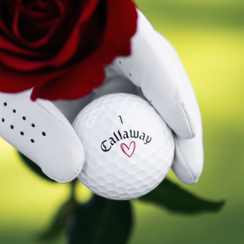 Balles Callaway Supersoft Saint Valentine