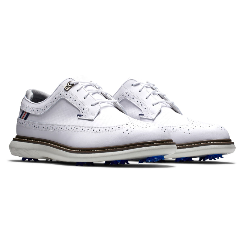 Footjoy Golf Shoes - White Traditions