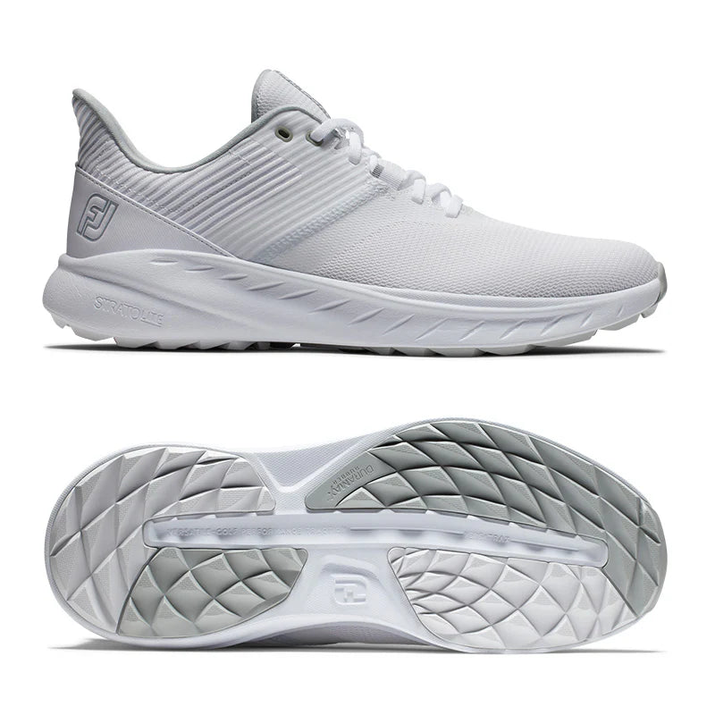 Chaussures de golf Footjoy - Flex blanche 2025