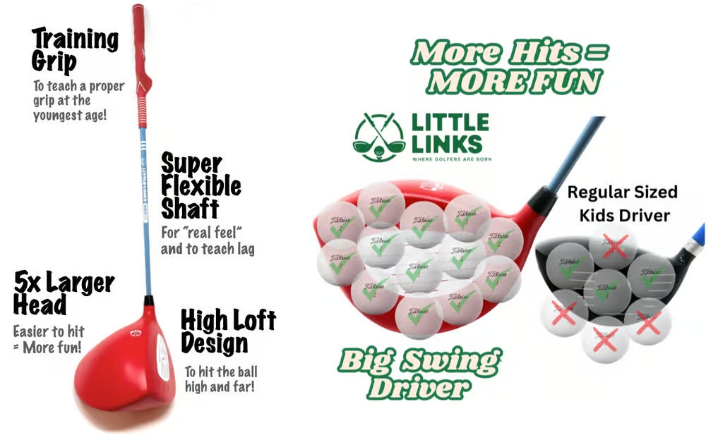 Komplettes US-Golfset für Kinder, 4 Schläger, 115–122 cm