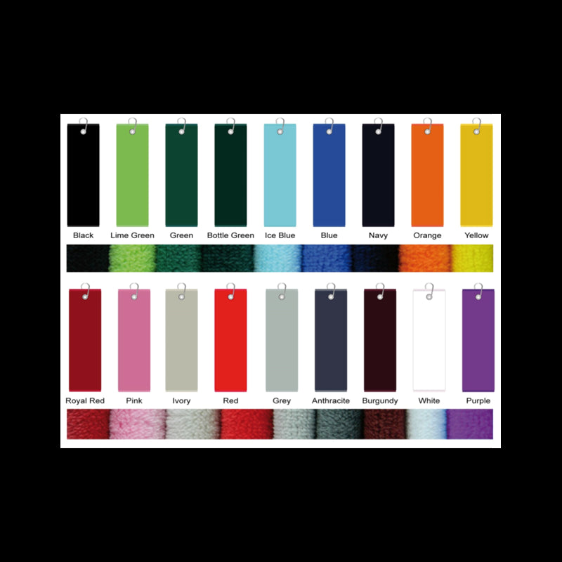 100% cotton golf towel