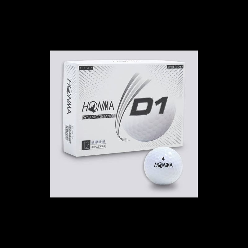 Balles Honma D1 Blanche