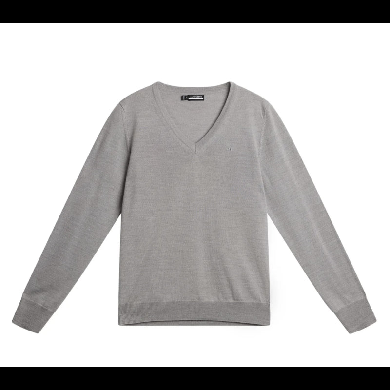 J.Lindeberg Amaya Merinopullover Grau