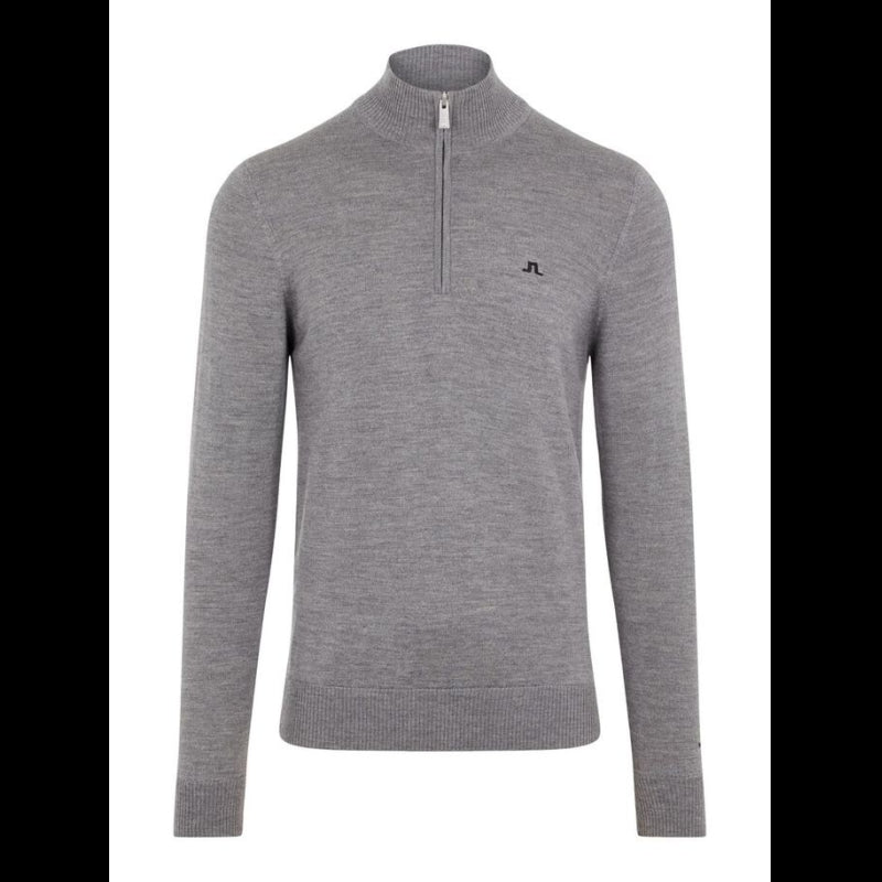 J.Lindeberg Kian Tour Merino-Pullover mit Reißverschluss