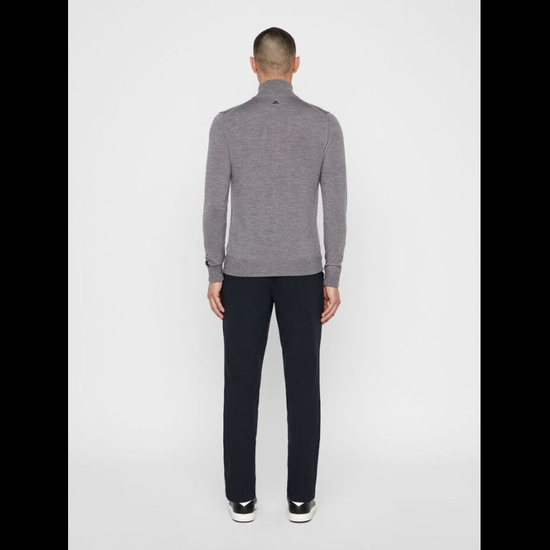J.Lindeberg Kian Tour Merino-Pullover mit Reißverschluss