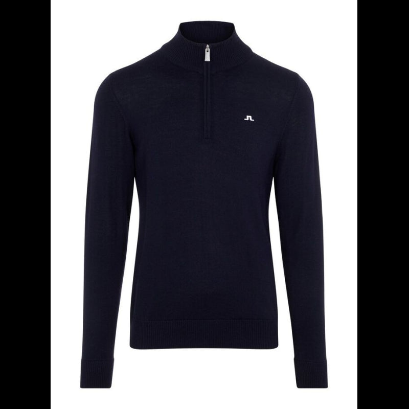 J.Lindeberg Kian Tour Merino-Pullover mit Reißverschluss