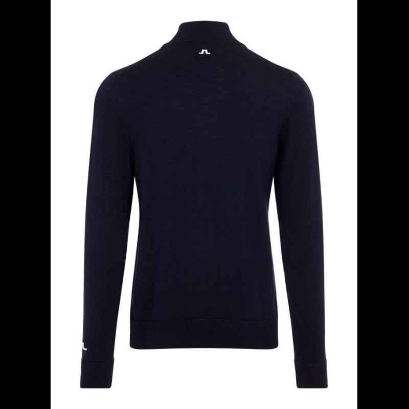 J.Lindeberg Kian Tour Merino-Pullover mit Reißverschluss