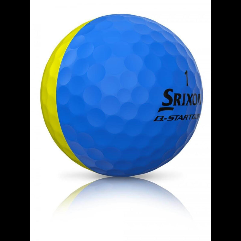 Srixon Q-Star Tour Divide Brite Gelb / Blau