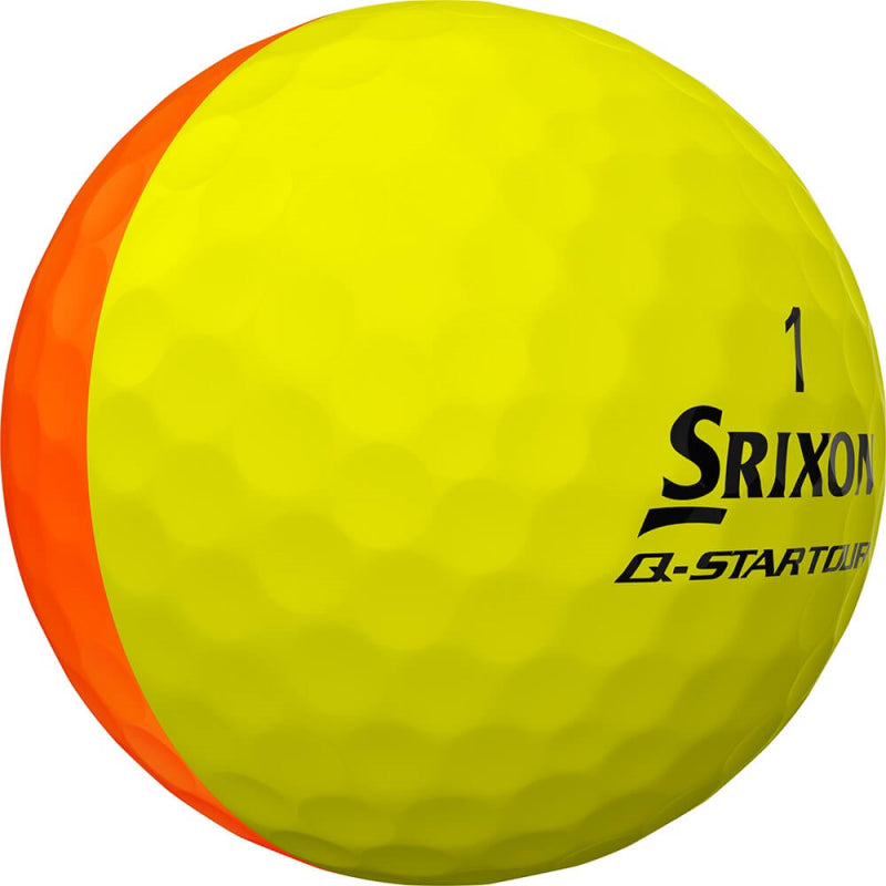 Srixon Q-Star Tour Divide Brite Gelb / Blau
