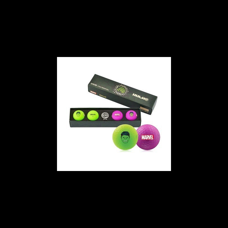 Coffret de Balles Volvik Vivid + hat clips - Édition Marvel