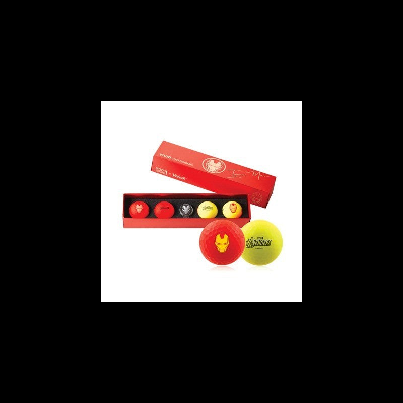 Coffret de Balles Volvik Vivid + hat clips - Édition Marvel