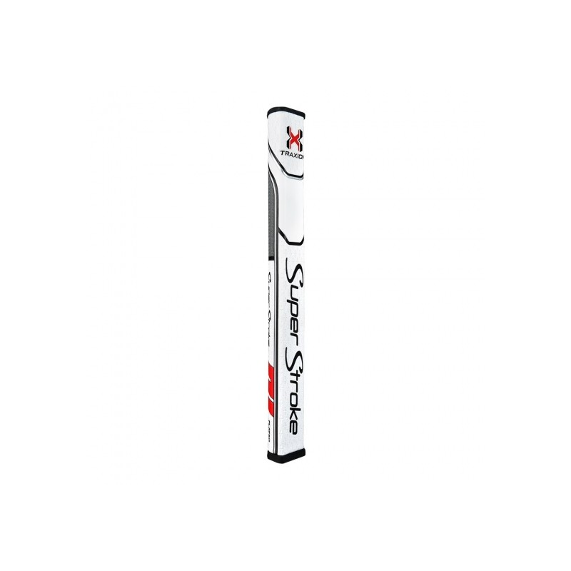 Grip Superstroke TRAXION FLATSO 1.0 BLANC / GRIS / ROUGE