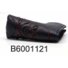 Head Cover Putter Blade Tete de mort couture rouge B6001121