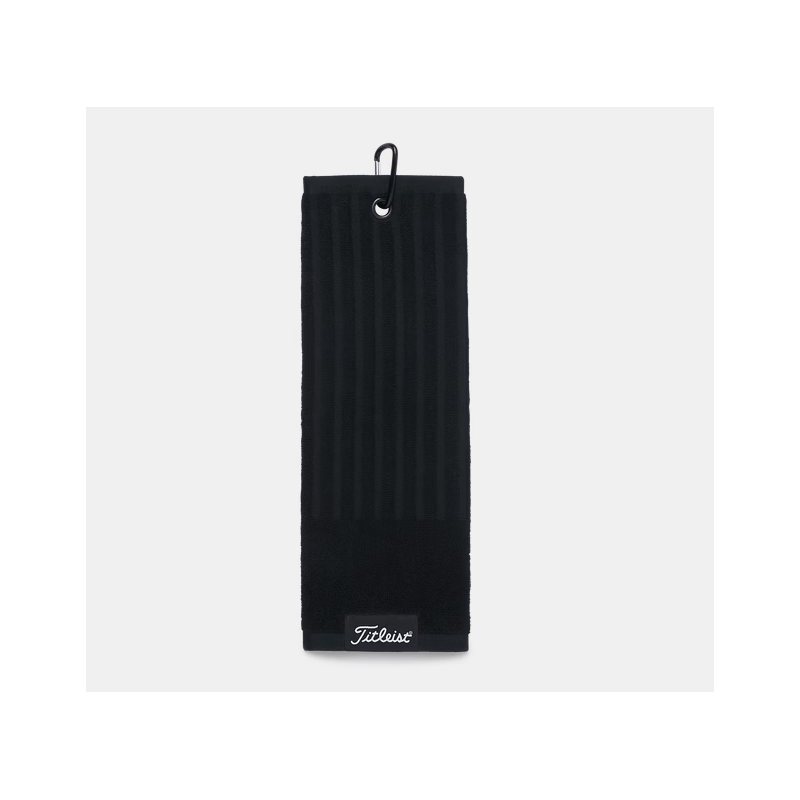 Serviettes Titleist TA22PTFCTE-0  TRIFOLD BLACK