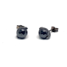 Bijoux - Boucles d´oreilles GE6 Blacked Silver - Hematite