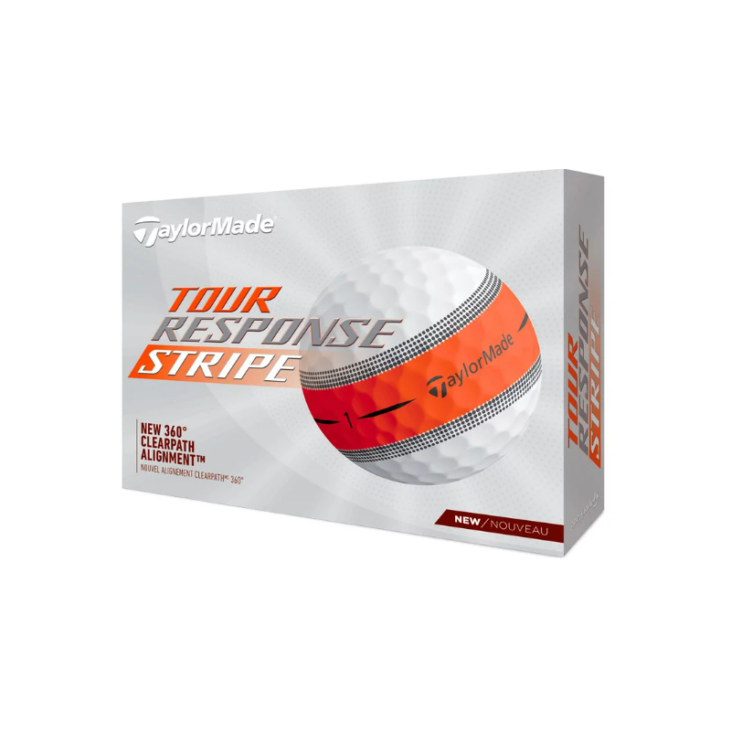 Taylormade Balles Tour Response Stripe Orange