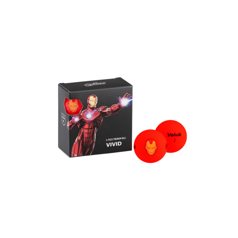 Balles Volvik Marvel Iron Man 4X