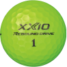 XXIO Golf Ball Rebound Lime/Yellow