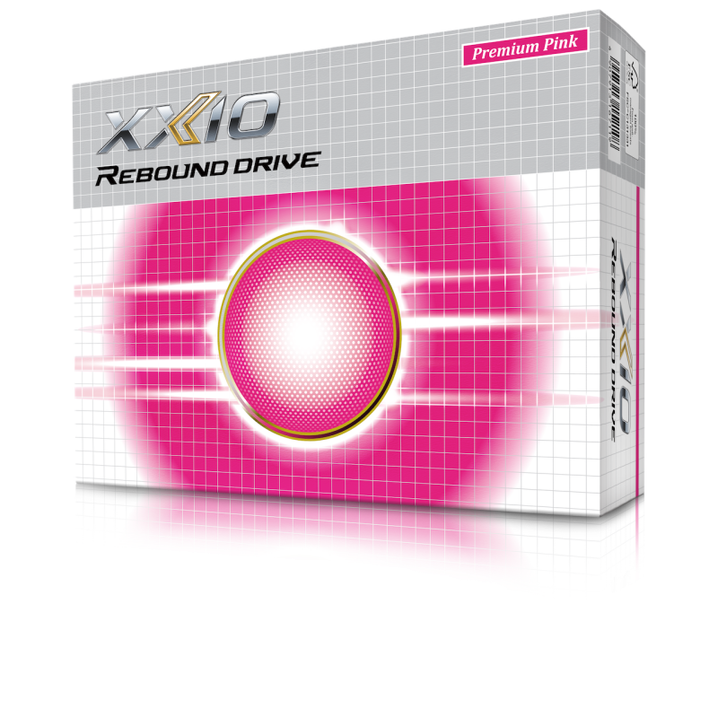 XXIO Golf Ball Rebound White / Pink