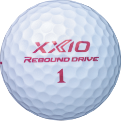 XXIO Golf Ball Rebound White / Pink