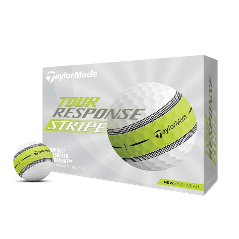 Taylormade Balles Tour Response Stripe