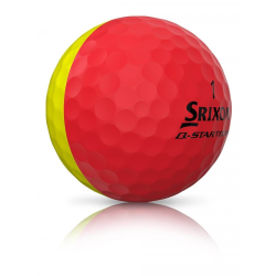 Srixon Q-star Tour Divide Brite Yellow / Red