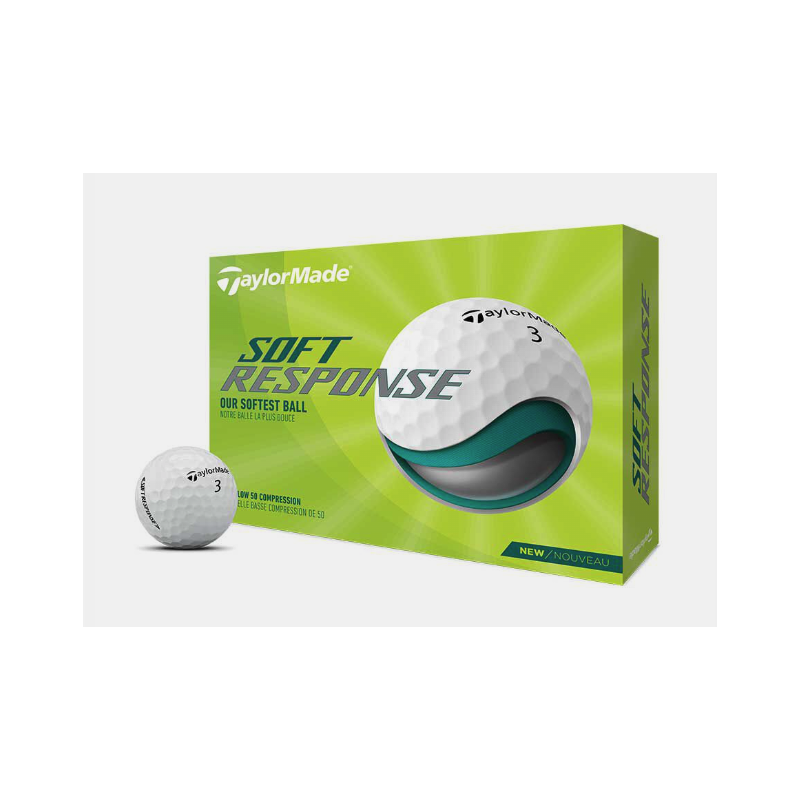 Taylormade Balles Soft Response White