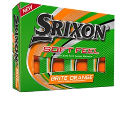 Srixon Soft Feel Brite Orange