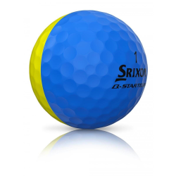 Srixon Q-star Tour Divide Brite Yellow / Blue