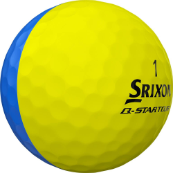 Srixon Q-star Tour Divide Brite Yellow / Blue