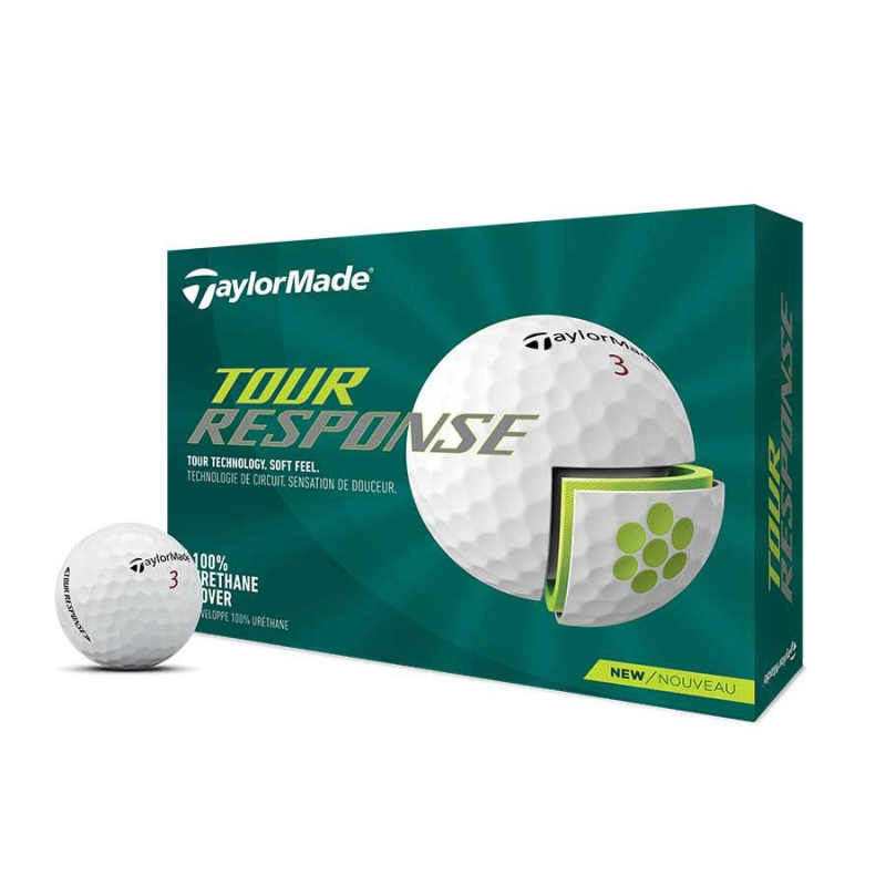 Taylormade Balles Tour Response White